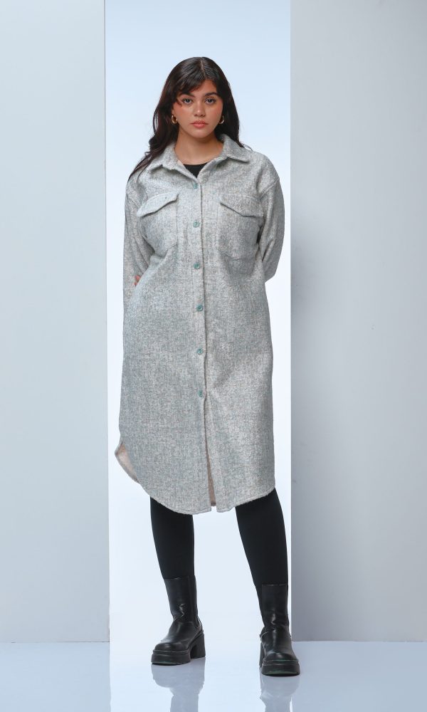 Long Shirt - Mint Green