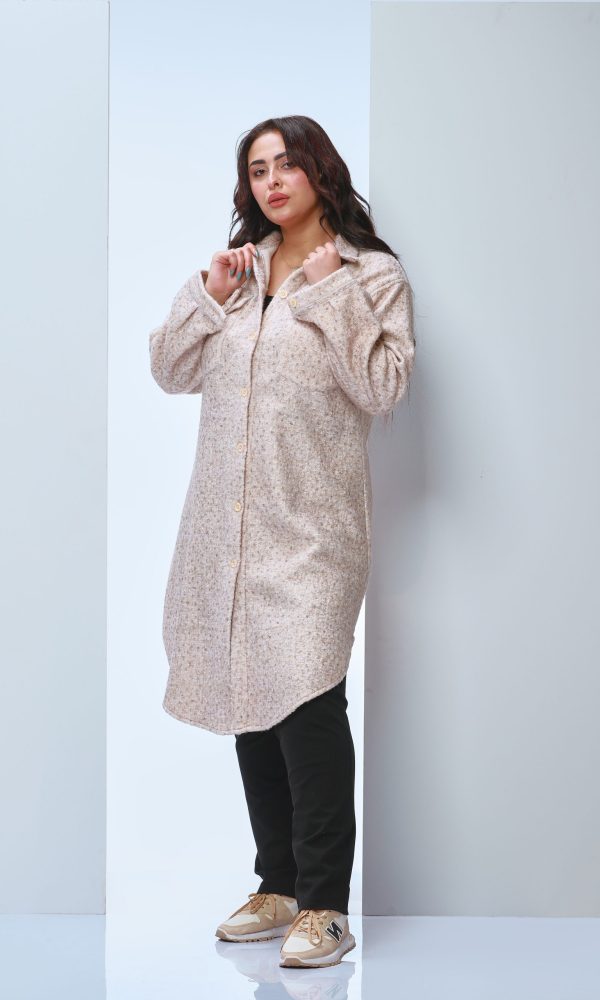 Long Shirt ( Beige )