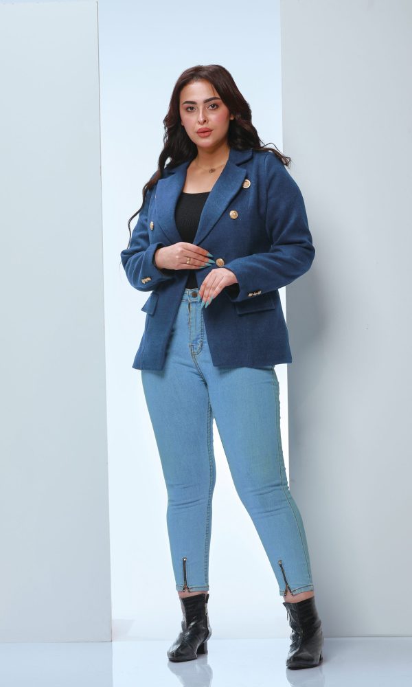 Classic Blazer - Petrol Blue