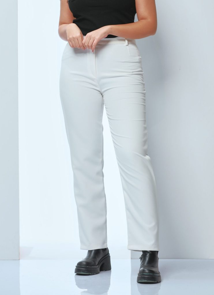 Straight Pant - White 
