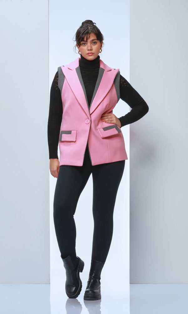 Broadcloth Vest - Cashmere