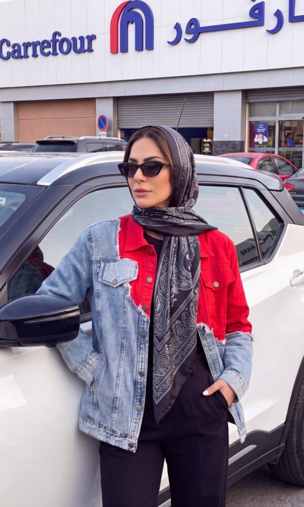 The Deconstructed Dual-Tone Jacket